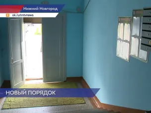 В доме по проспекту Октября выполнен ремонт подъезда по требованию ГЖИ